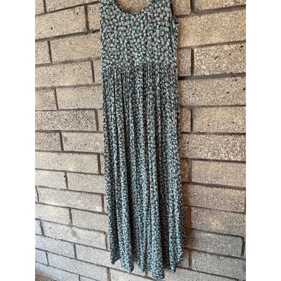 Z Supply Womens Floral Sleeveless Midi Dress With Ruched Front & Tie Detail Size - Picture 7 of 7